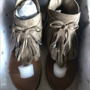 Very G Taupe Jessie Sandal size 9 Brand New